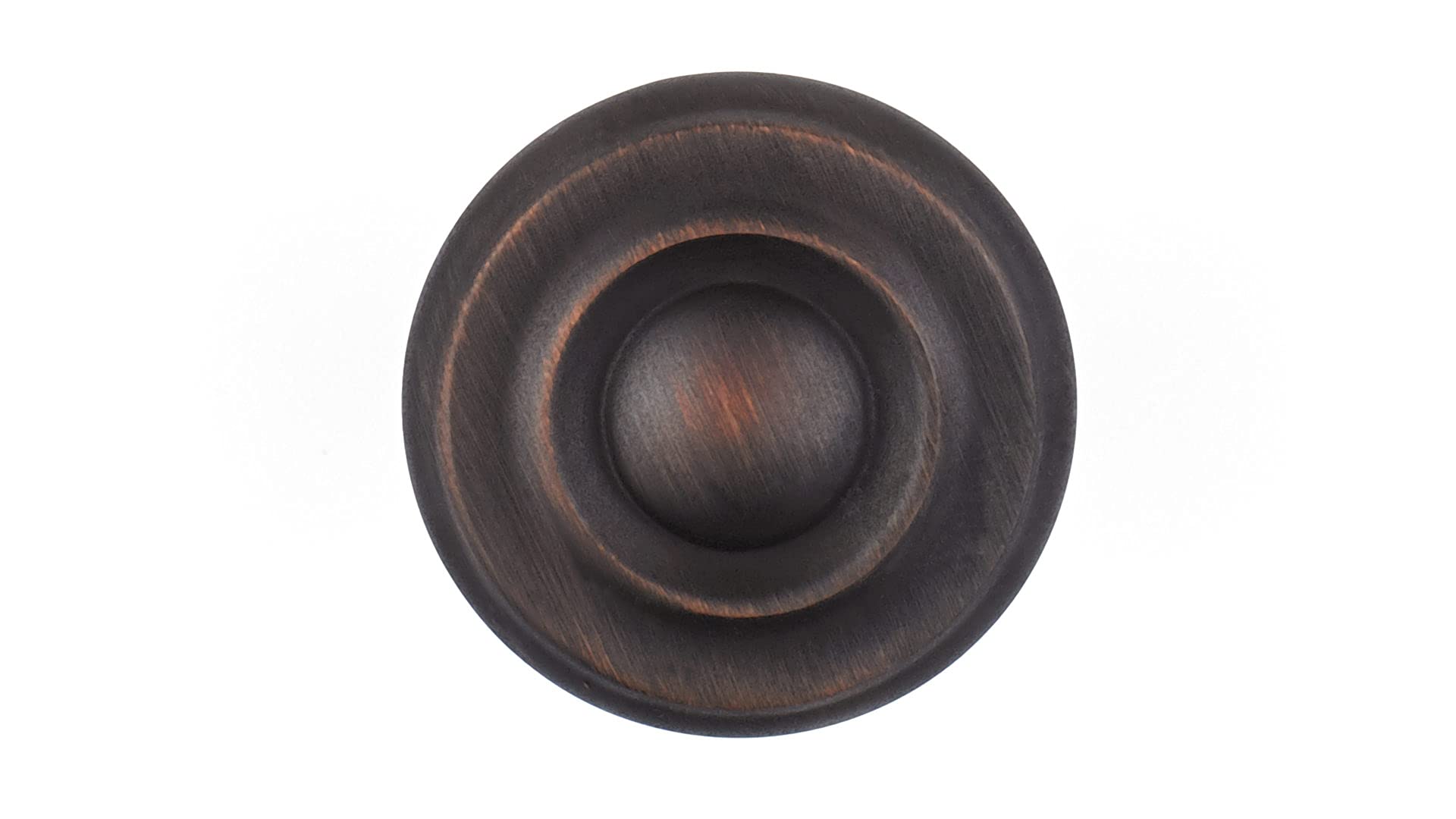 Richelieu Hardware BP74032BORB Boucherville Collection 1 1/4-inch (32 mm) Brushed Oil-Rubbed Bronze Traditional Cabinet and Drawer Knob for Kitchen, Bathroom, and Furniture