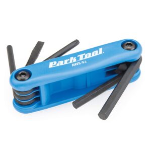 Park Tool AWS-9.2 Fold-Up Hex Wrench and Screwdriver Set Tool,Blue