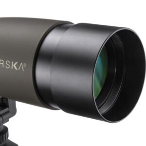 20-60x60 Blackhawk Spotting Scope, Green, Angled