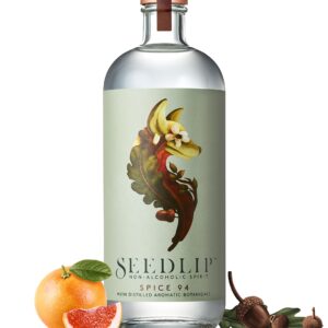 Seedlip Spice 94 - Non-alcoholic Spirit | Calorie Free, Sugar Free | Spirit Alternative | Alcohol Free Cocktails | 23.7fl oz (700ml)