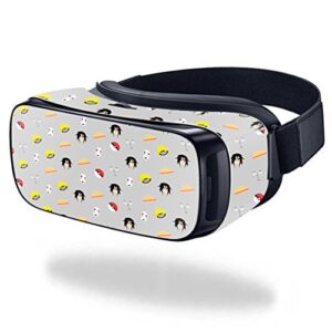 MightySkins Skin Compatible with Samsung Gear VR (Original) wrap Cover Sticker Skins Anime Fan