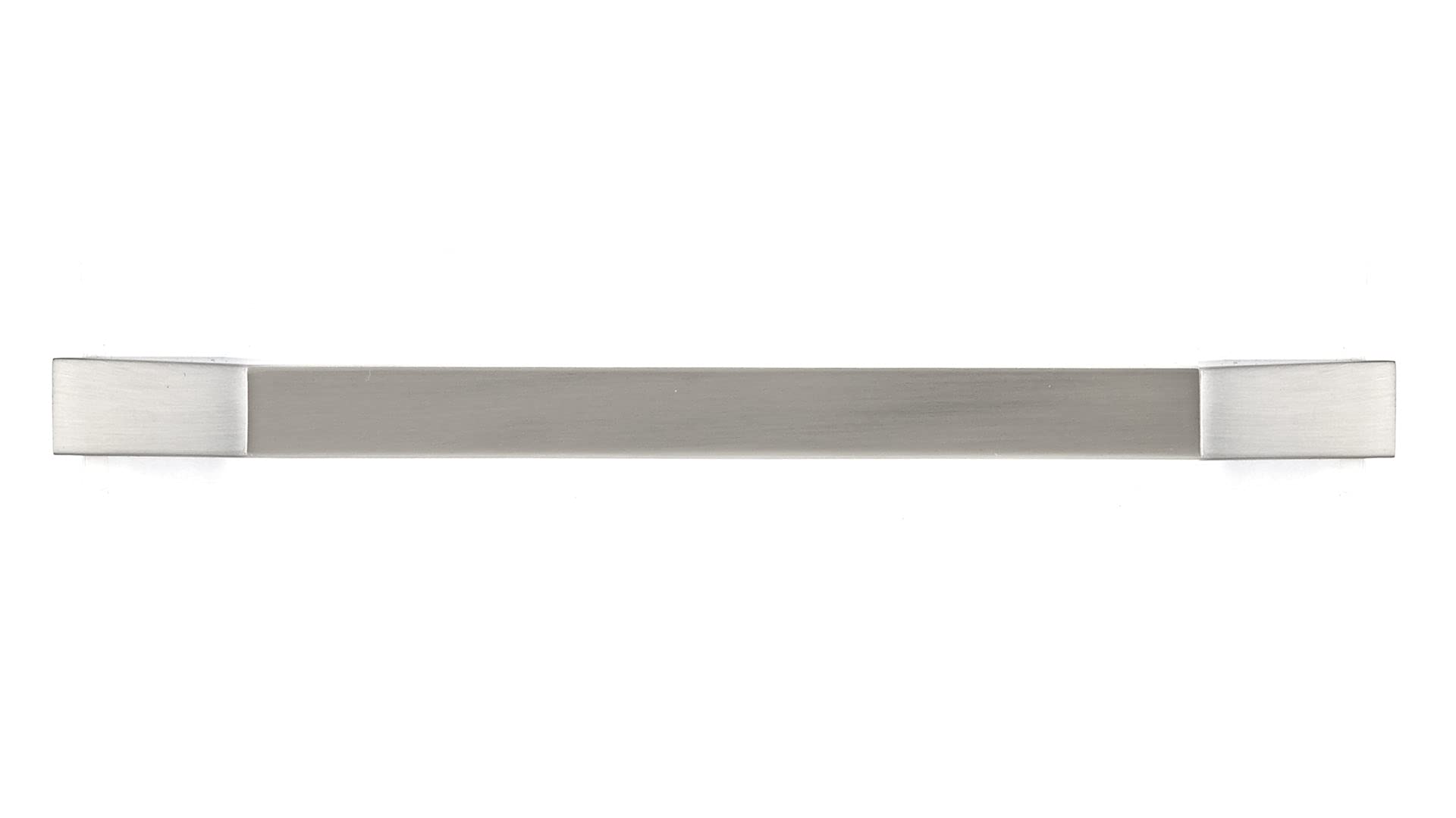 Richelieu Hardware BP80839160195 6 5/16-inch (160 mm) Center-to-Center Brushed Nickel Traditional Cabinet and Drawer Pull Handle for Kitchen, Bathroom, and Furniture