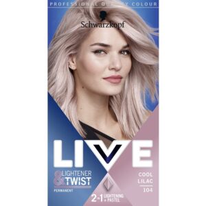 schwarzkopf live lightener+twist 104 cool lilac by schwarzkopf