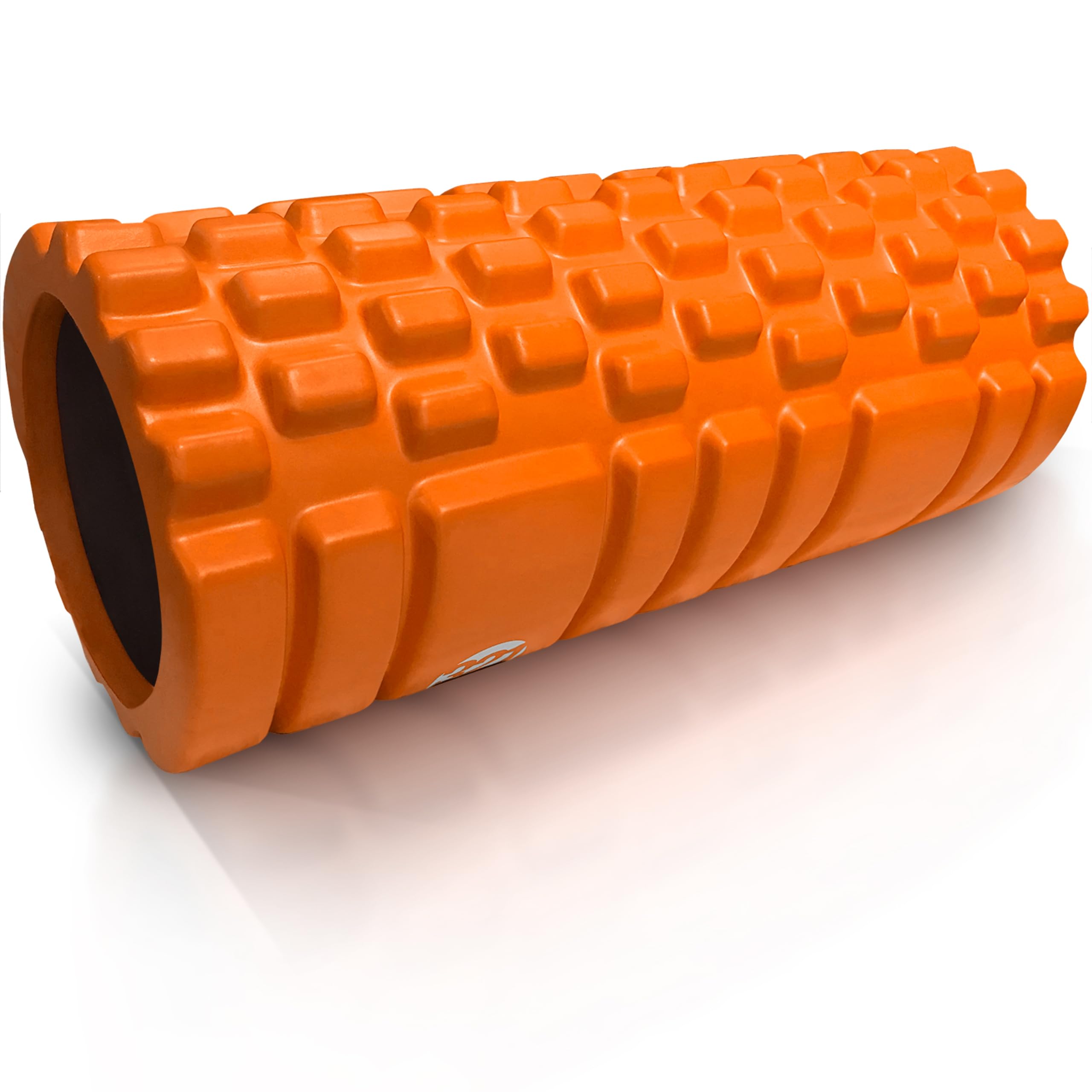 321 Strong Foam Roller - Medium Density Deep Tissue Massager for Muscle Massage and Myofascial Trigger Point Release, with 4K eBook - Orange