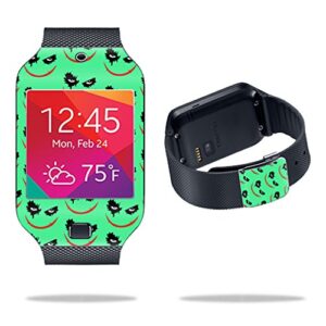 mightyskins skin compatible with samsung galaxy gear 2 neo smart watch cover skins sticker watch why so serious