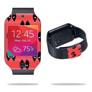 mightyskins skin compatible with samsung galaxy gear 2 neo smart watch cover skins sticker watch dead eyes pool