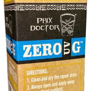 Phix Doctor Zero G UV Foam Filler Epoxy/Poly Surfboard Repair Kit