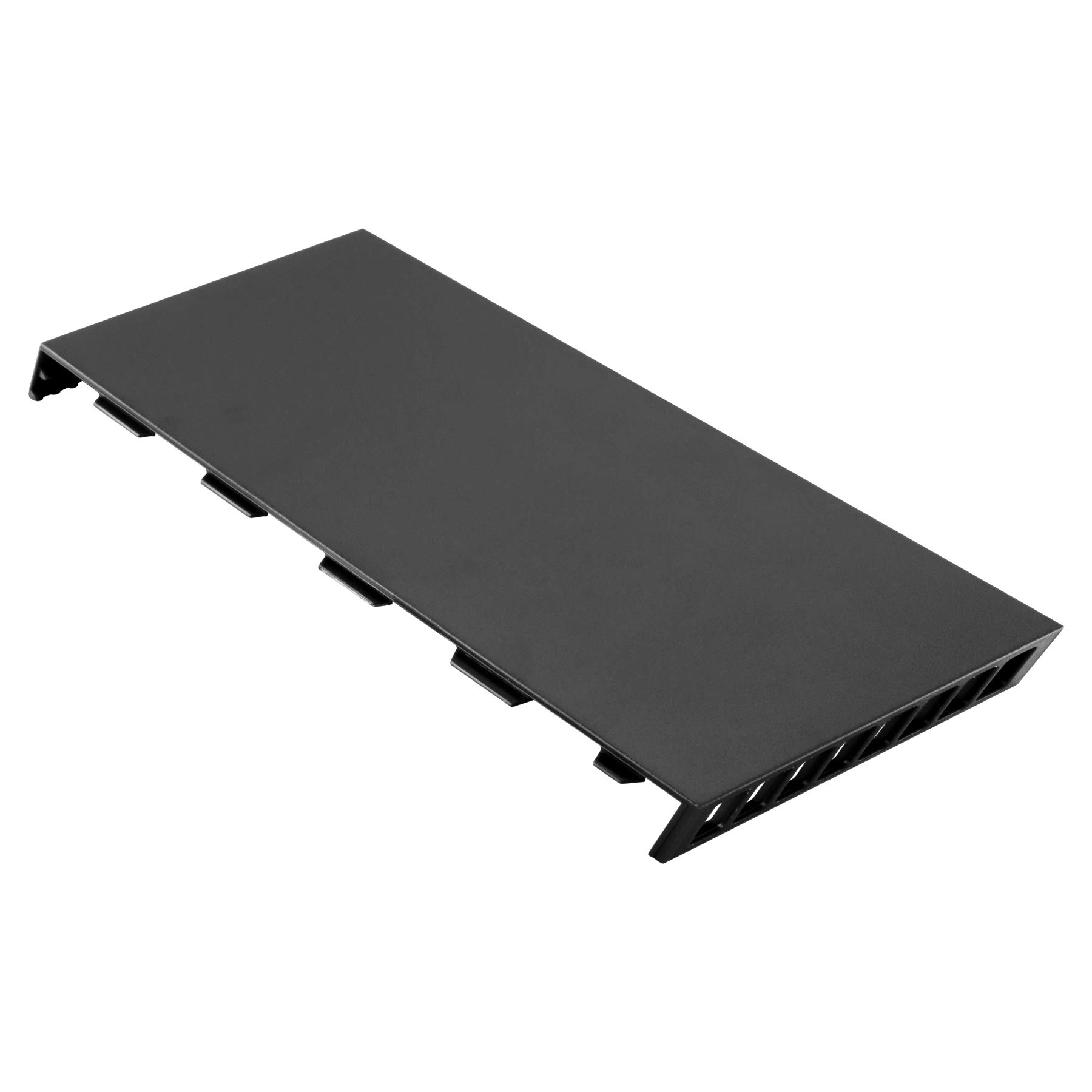 eXtremeRate Solid Matte Black HDD Bay Hard Drive Cover Shell, Replacement Top Case Faceplate Compatible with ps4 Console - Console NOT Included