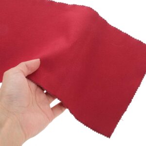 ULTNICE Piano Keyboard Anti-Dust Cover Key Cover Cloth for Piano Cleaning Care Burgundy