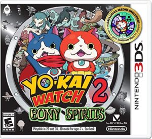 yo-kai watch 2: fleshy souls - nintendo 3ds