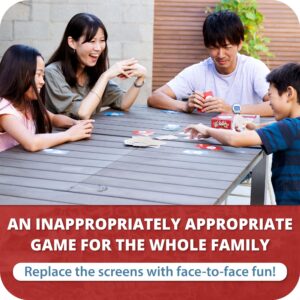 Not Parent Approved - The Hilarious Family Game Night Card Game for Kids, Teens & Tweens, The Perfect Funny Christmas & Birthday Gift for Boys & Girls