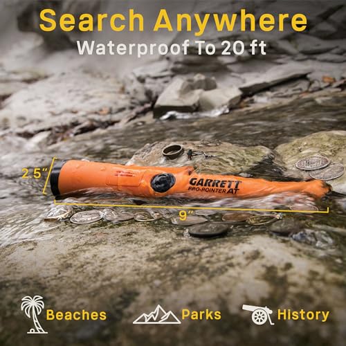 Garrett ACE 400 Metal Detector with DD Waterproof Search Coil and Pro-Pointer AT