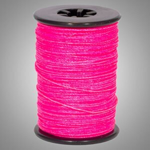 bcy flo pink 3d archery bow string serving