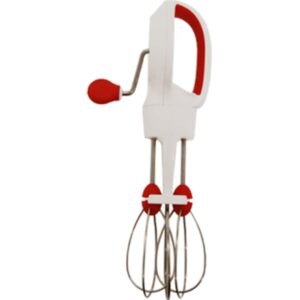 Starfrit Super-Fast Egg Beater ,White/Red