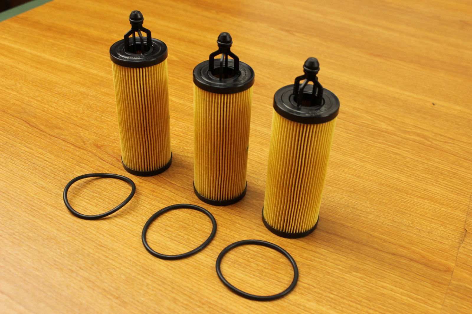 Chrysler Jeep Dodge RAM 3.2L 3.6L V6 Pentastar Oil Filter Set of 3 Mopar