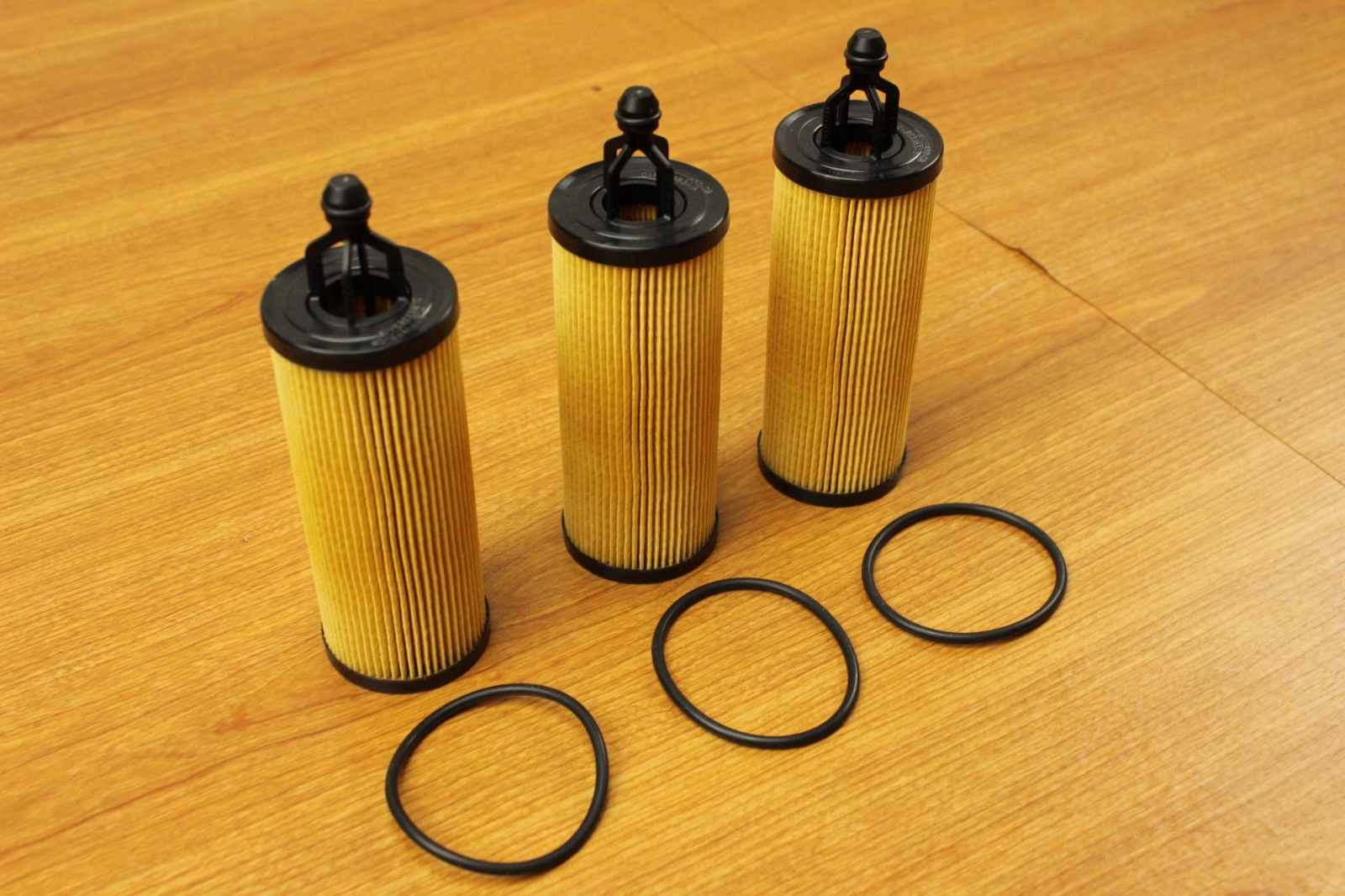 Chrysler Jeep Dodge RAM 3.2L 3.6L V6 Pentastar Oil Filter Set of 3 Mopar