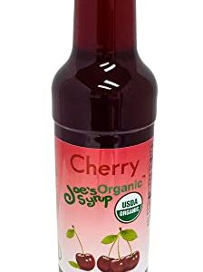 Joe’s Syrup Organic Flavored Syrup, Organic Cherry, 750 ml