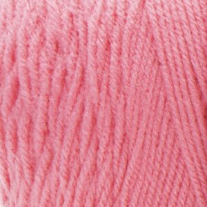 RED HEART E302 Super Saver Jumbo Yarn, Perfect Pink, 10.5 x 5 x 5