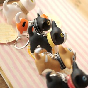 JOYJULY Cat Key Chain Kitten Keyrings for Car Key Chain Kawaii Adorable Bag Pendant,Gift Idea for Girls, Women and Men