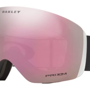 Oakley mens Flight Deck, Matte Black W/Prizm Hi Pink Iridium , Large