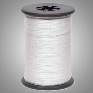 bcy white powergrip archery bow string serving