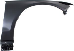 evan fischer front passenger side fender compatible with 2013-2016 ford fusion primed steel