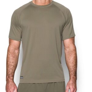 Under Armour Men's UA Tactical Tech Short Sleeve T-Shirt LG Brown