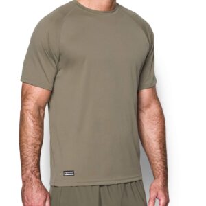 Under Armour Men's UA Tactical Tech Short Sleeve T-Shirt LG Brown