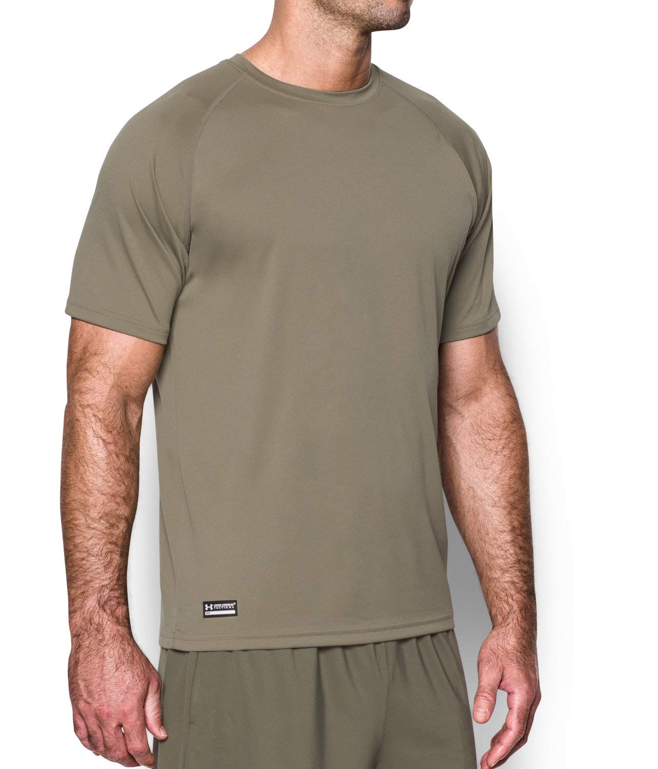 Under Armour Men's UA Tactical Tech Short Sleeve T-Shirt LG Brown