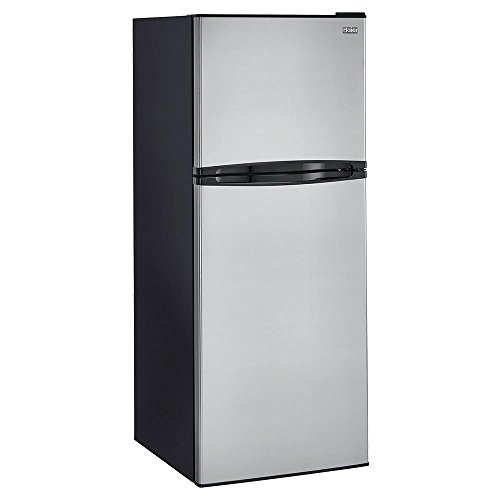 Haier HA10TG21SS 10 cu. ft. Top Mount Refrigerator, Stainless Steel