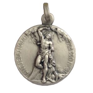 I G J Saint Sebastian Medal - The Patron Saints Medals