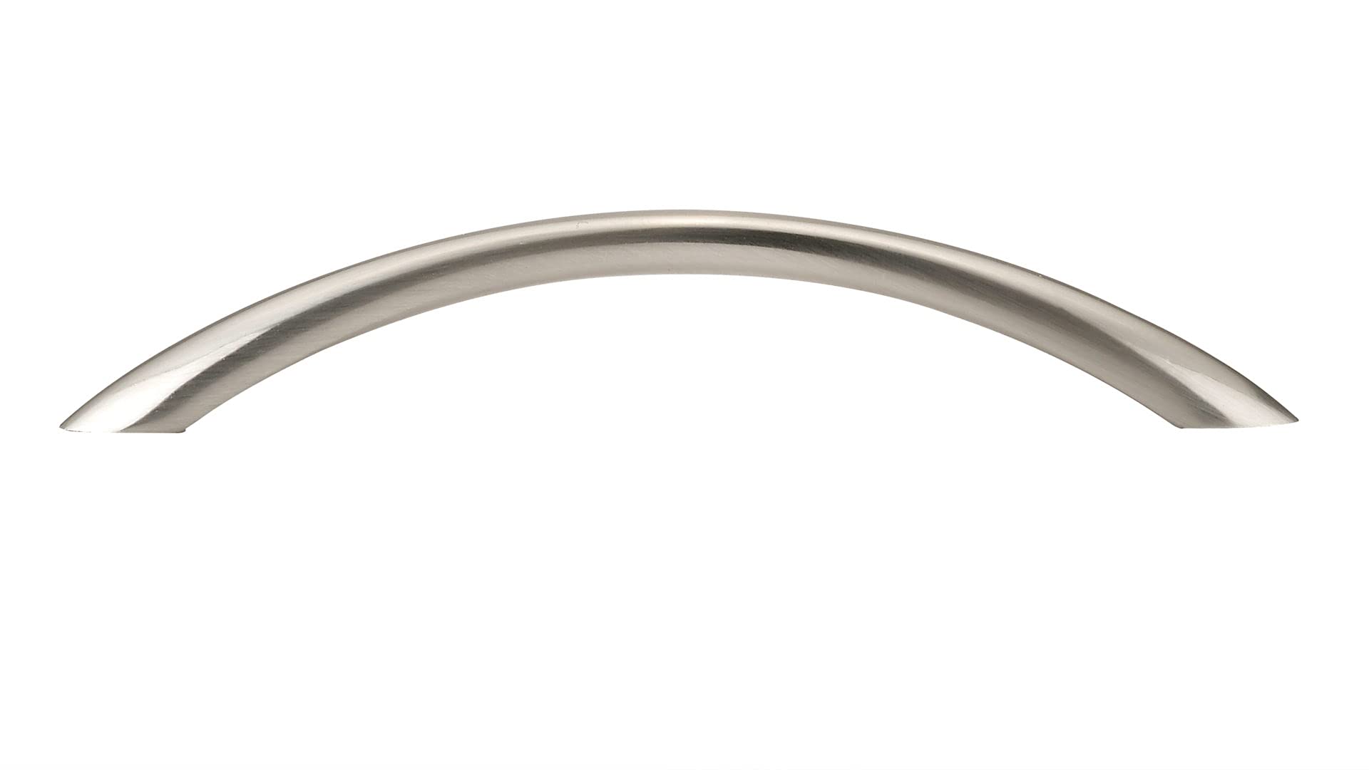 Richelieu Hardware BP16338195 Concord Collection 5 1/16-inch (128 mm) Center-to-Center Brushed Nickel Modern Arched Cabinet and Drawer Pull Handle for Kitchen, Bathroom, and Furniture