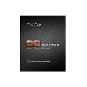 EVGA 650 Bq, 80+ Bronze 650W, Semi Modular, 5 Year Warranty, Includes Free Power On Self Tester, Power Supply 110-BQ-0650-V1