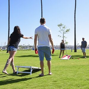 GoSports Classic Regulation Size Cornhole Set - Includes 8 Bean Bags & Rules