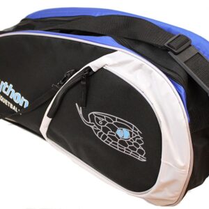 Python Deluxe "3R" (3 Racquet) Racquetball Bag Series (Black/Blue)