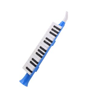 yibuy 27 keys melodica mouth organ wind piano qm27a black white keyboard