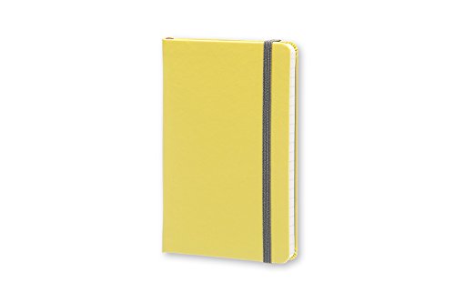 Moleskine Limited Collection Contrast Notebook, Hard Cover, Pocket (3.5" x 5.5") Ruled/Lined, Citron Yellow, 192 Pages