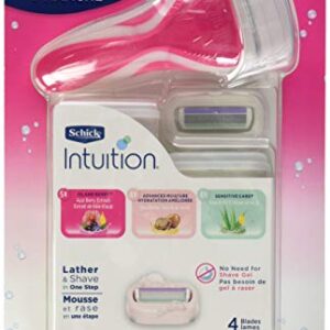 Schick Intuition Variety Pack 13 Refills w/ Razor Handle