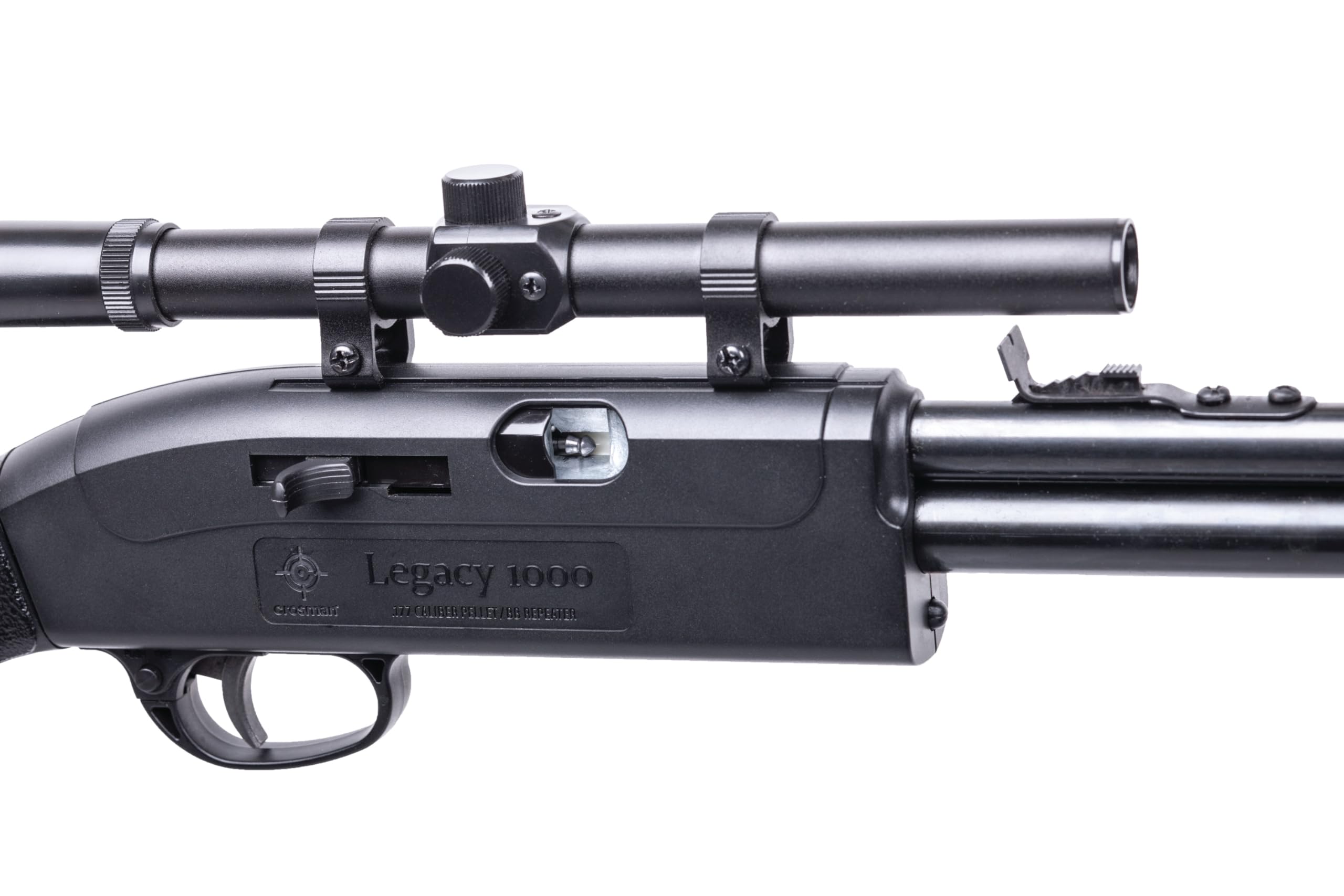 Crosman CLGY1000KT Legacy Variable Pump .177-Caliber Pellet/BB Air Rifle With Scope