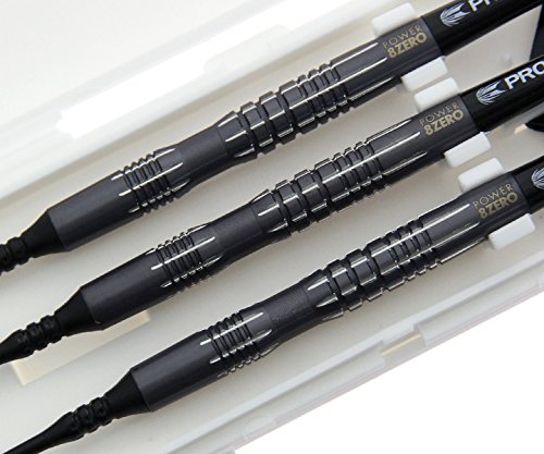 Target Darts - Phil Taylor Power 8Zero Black Titanium 20G Soft Tip Darts