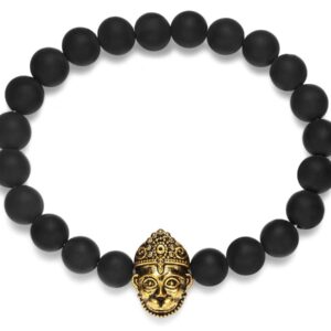 Hanuman Hindu God of Strength and Courage Energy Beads Bracelet 8mm