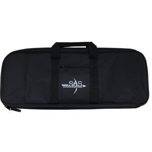 SAS Recurve Takedown Bow Case with Detachable Shoulder Sling and Pockets (Black)