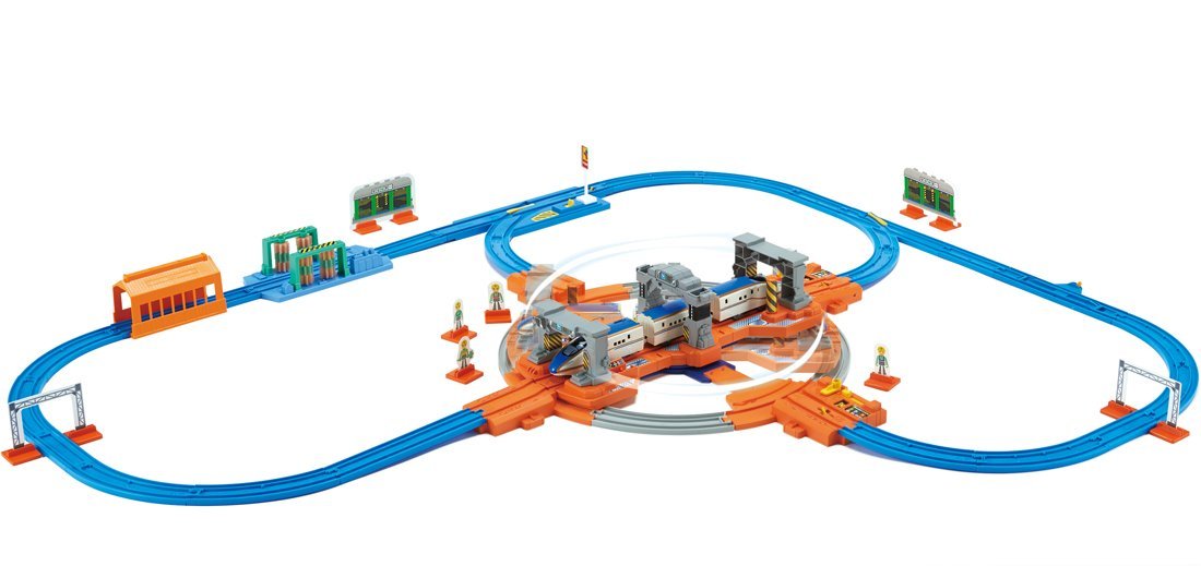 Tomy(takaratomy) PLA-Rail Turntable Lead Yard Set