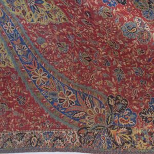 Large, Superior Kani Shawl. Paisley Jamawar from India. Warm, Heavy & Very Detailed