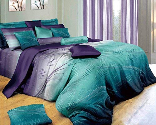 Swanson Beddings Twilight-P 3-Piece Bedding Set: Duvet Cover and Two Pillow Shams (King)