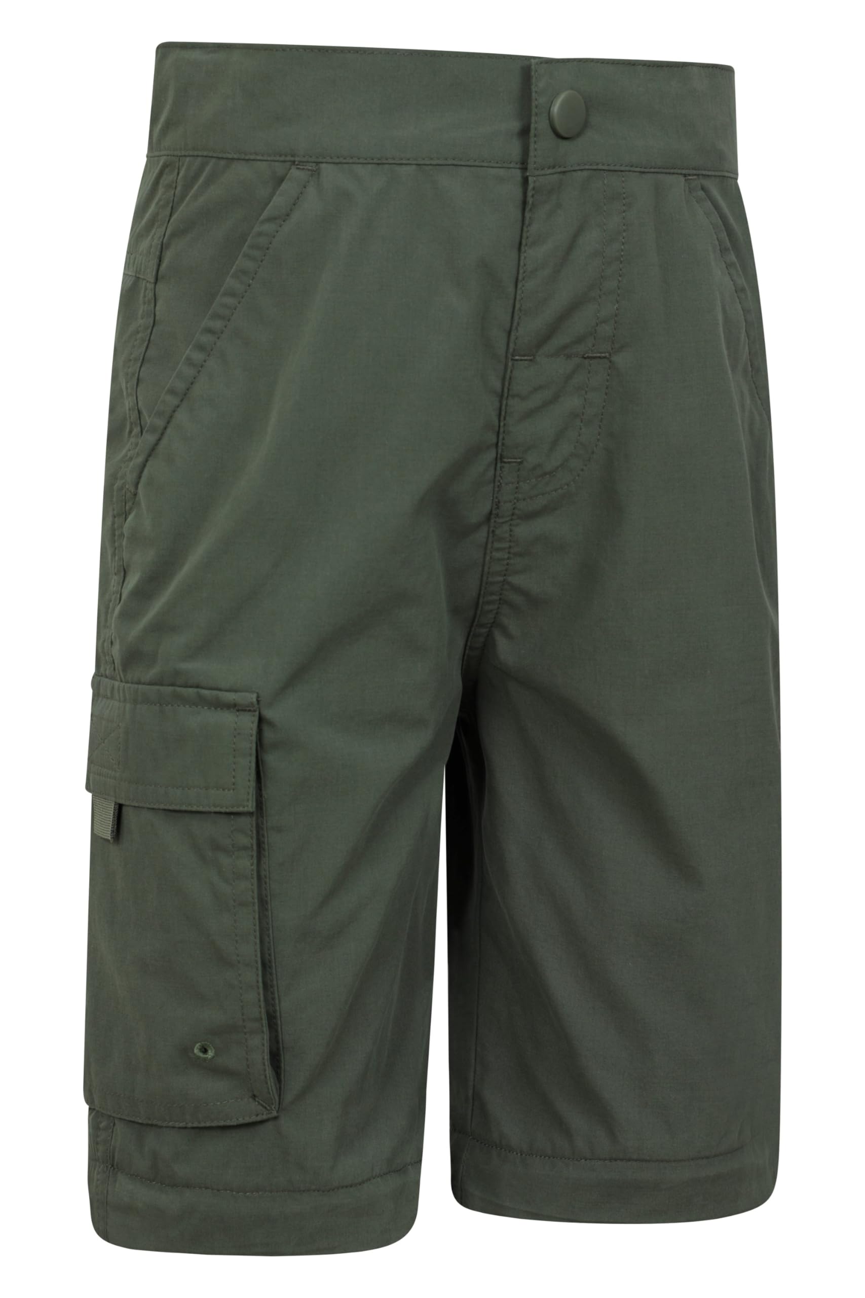 Mountain Warehouse Active Kids Zip Off Hiking Pants - Boys & Girls Khaki 9-10 Years