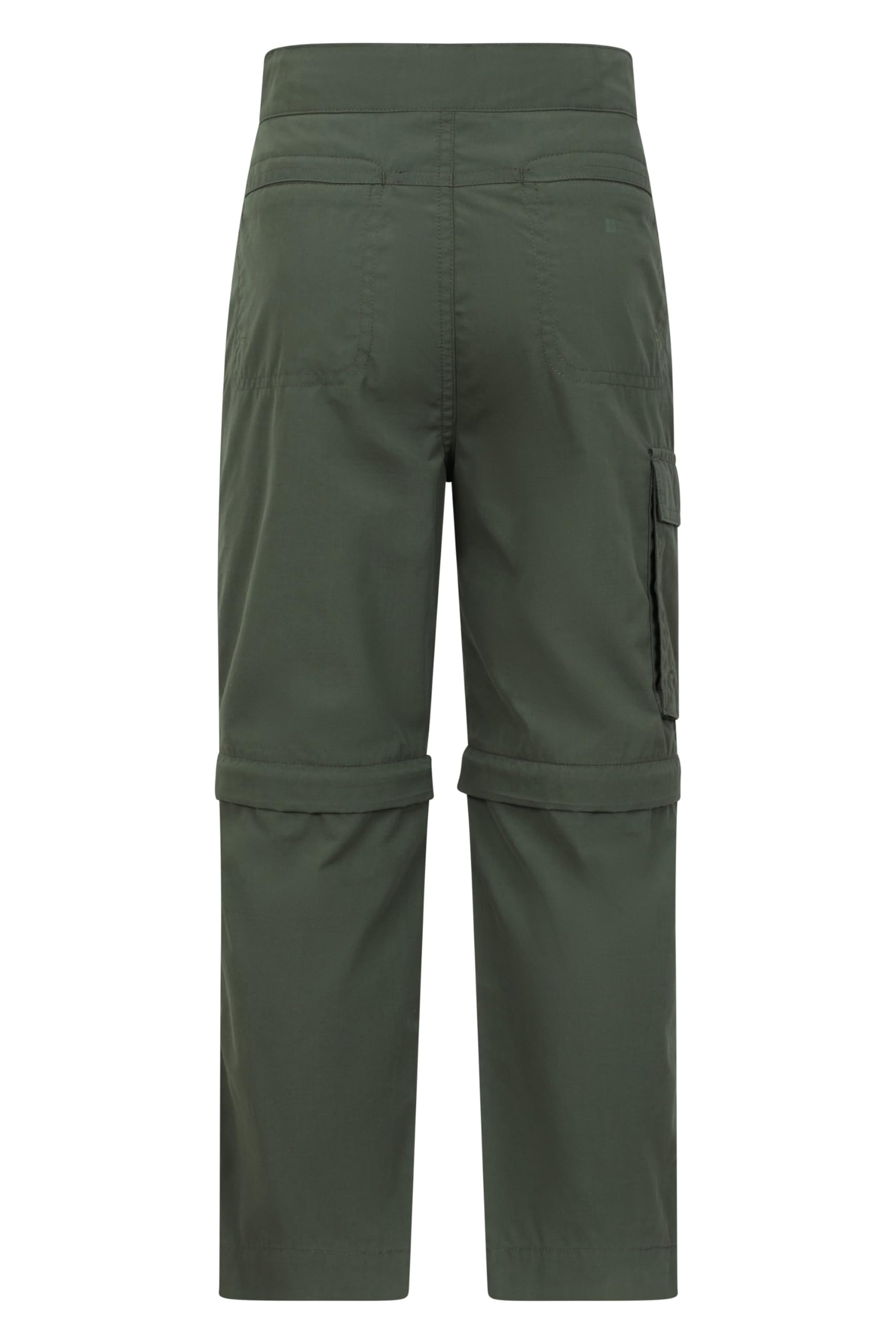 Mountain Warehouse Active Kids Zip Off Hiking Pants - Boys & Girls Khaki 9-10 Years