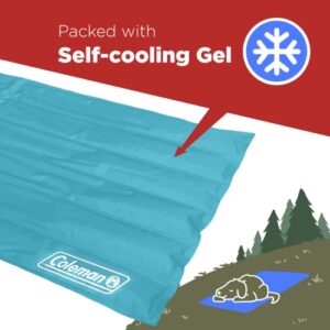 Coleman Comfort Cooling Gel Pet Pad Mat in Large 20"x36", for Large Pets