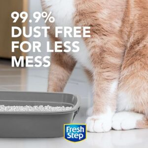 Fresh Step Odor Shield Scented Litter with the Power of Febreze, Clumping Cat Litter, 25 Pounds (Package May Vary)