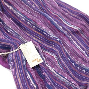 Anika Dali Women's Shimmer Sparkle Infinity Scarf- Festival Boho Bliss Fashion Scarf (French Lilac Purple)